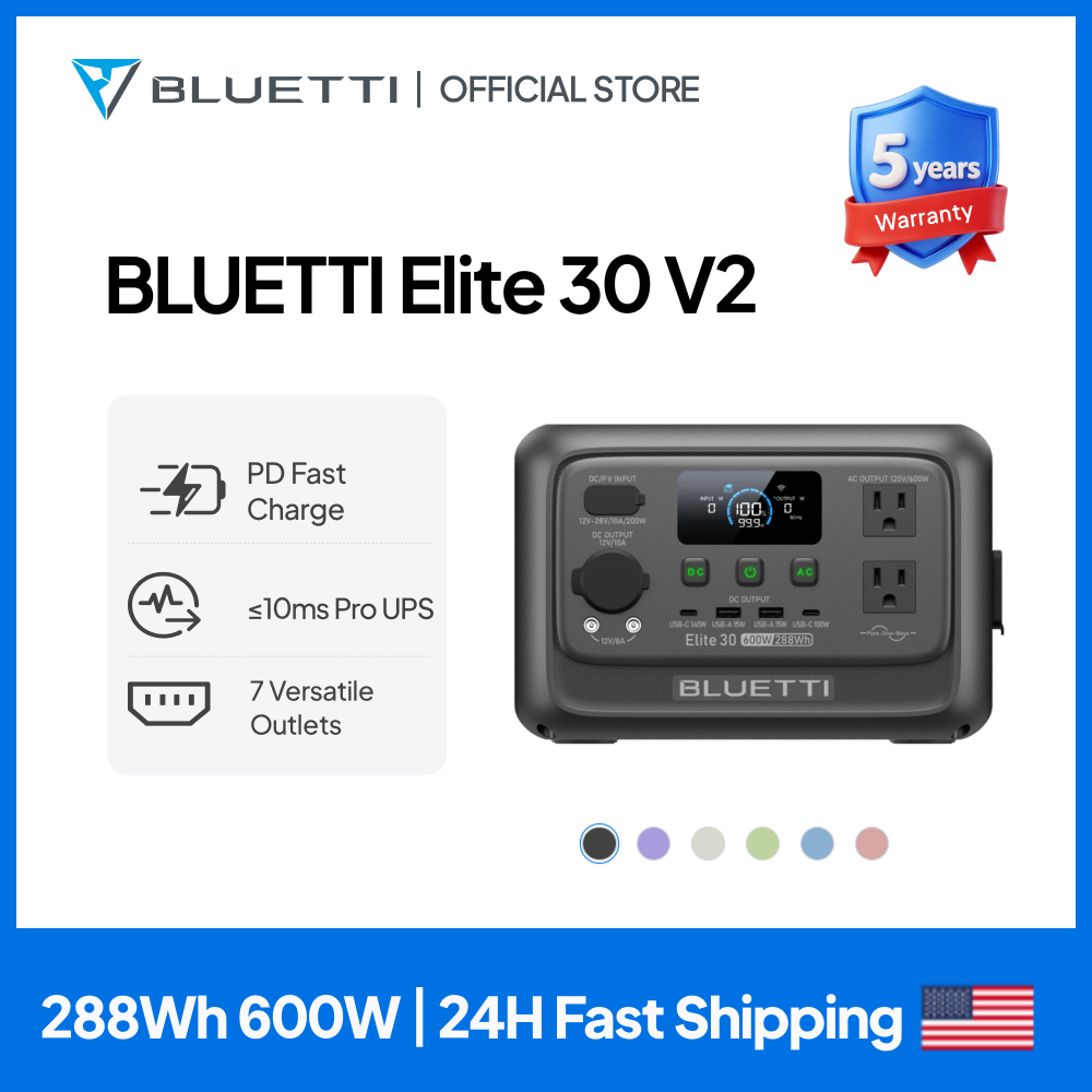 Usb Charger Dynamo - 【تجديد】محطة طاقة محمولة BLUETTI Elite 30