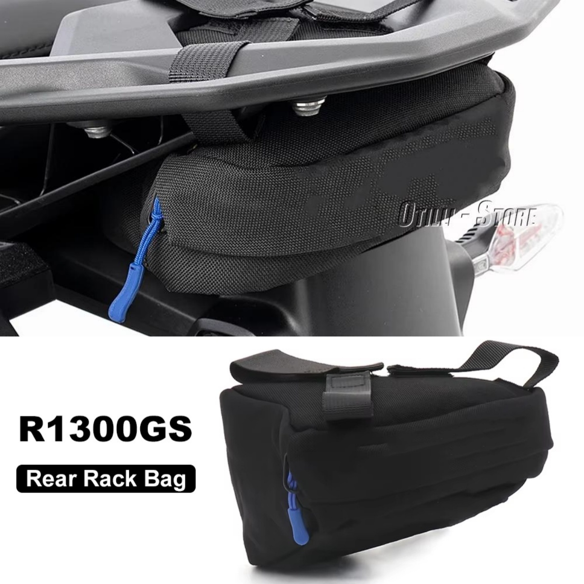 Panniers Waterproof Rear - حقيبة خلفية مقاومة للماء للدراجات النارية،