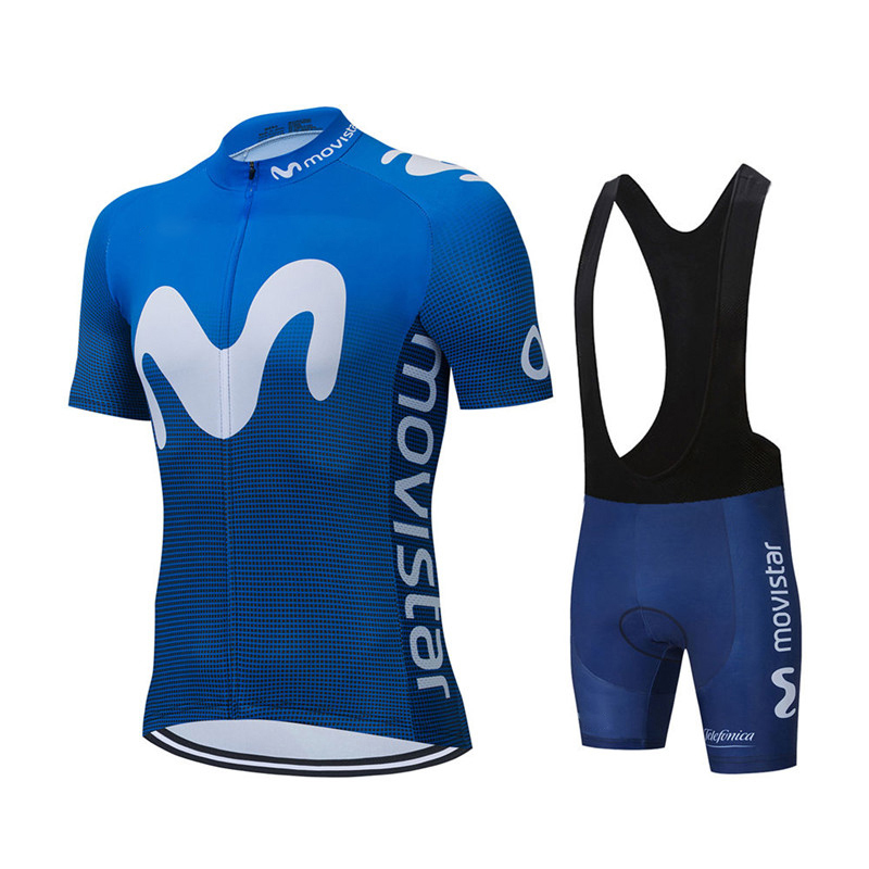 Cycling Commuter Shorts - جديد الصيف Movistar فريق الدراجات جيرسي