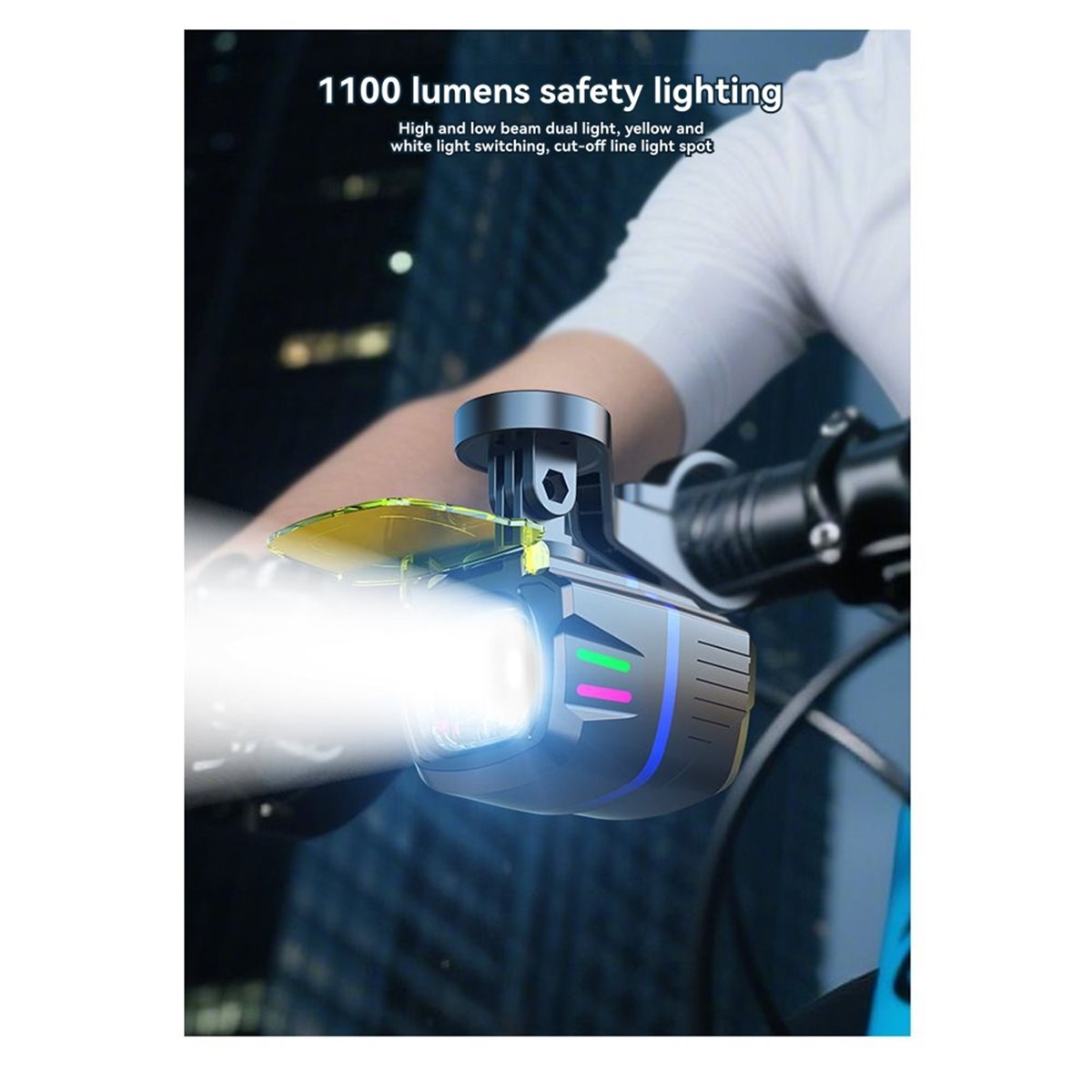 Bike Light Front Rear - مصباح أمامي للدراجة X08A فائق السطوع