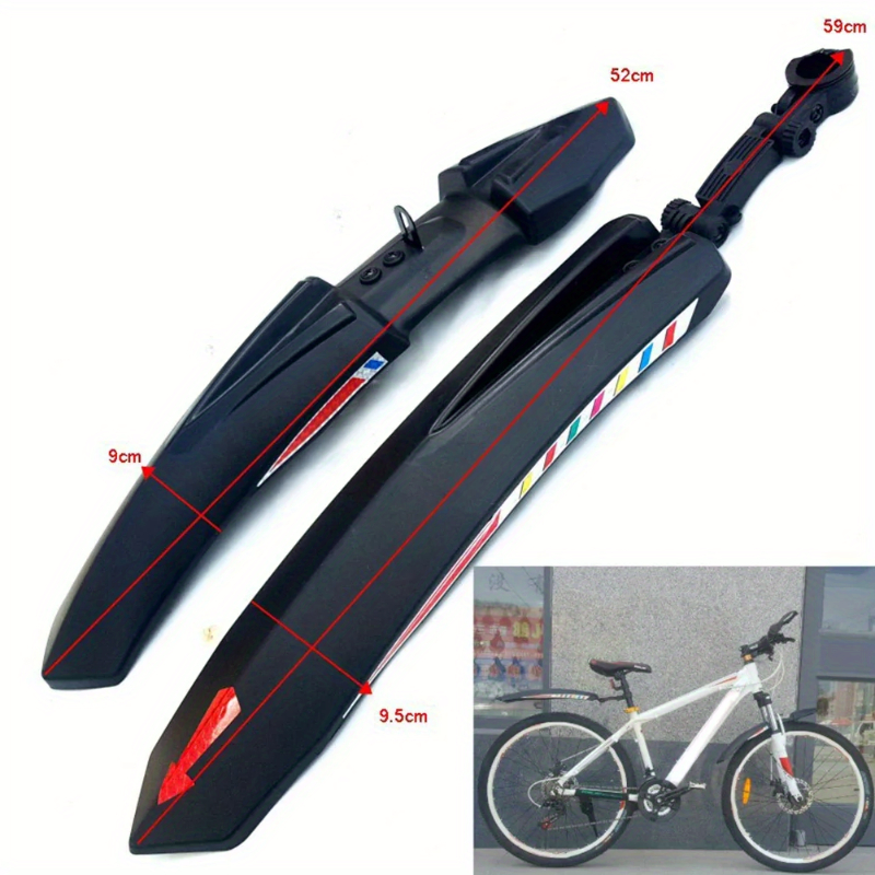 Fender Mudguard Set - مجموعة مصدات رذاذ الدراجة على الطرق