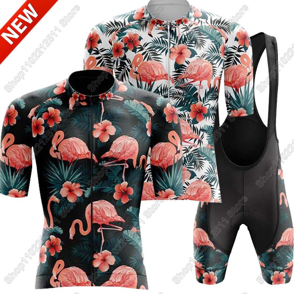 Cycling Commuter Clothing - 2025 فلامنغو الدراجات جيرسي مجموعة دراجة