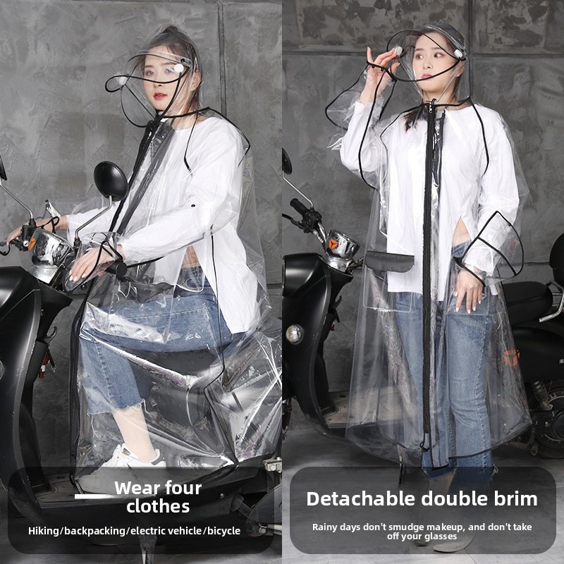 معطف واق من المطر شفاف من مادة - مراجعة Cycling Commute Rain وسعره