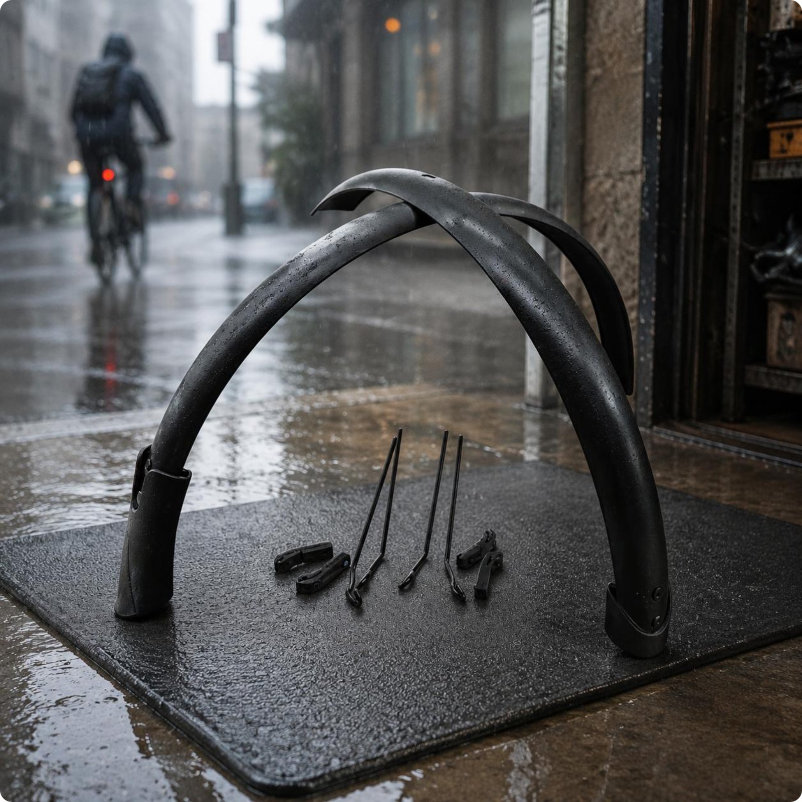 مجموعة واقيات الطين للعجلات 45 - مراجعة Fender Mudguard Set وسعره