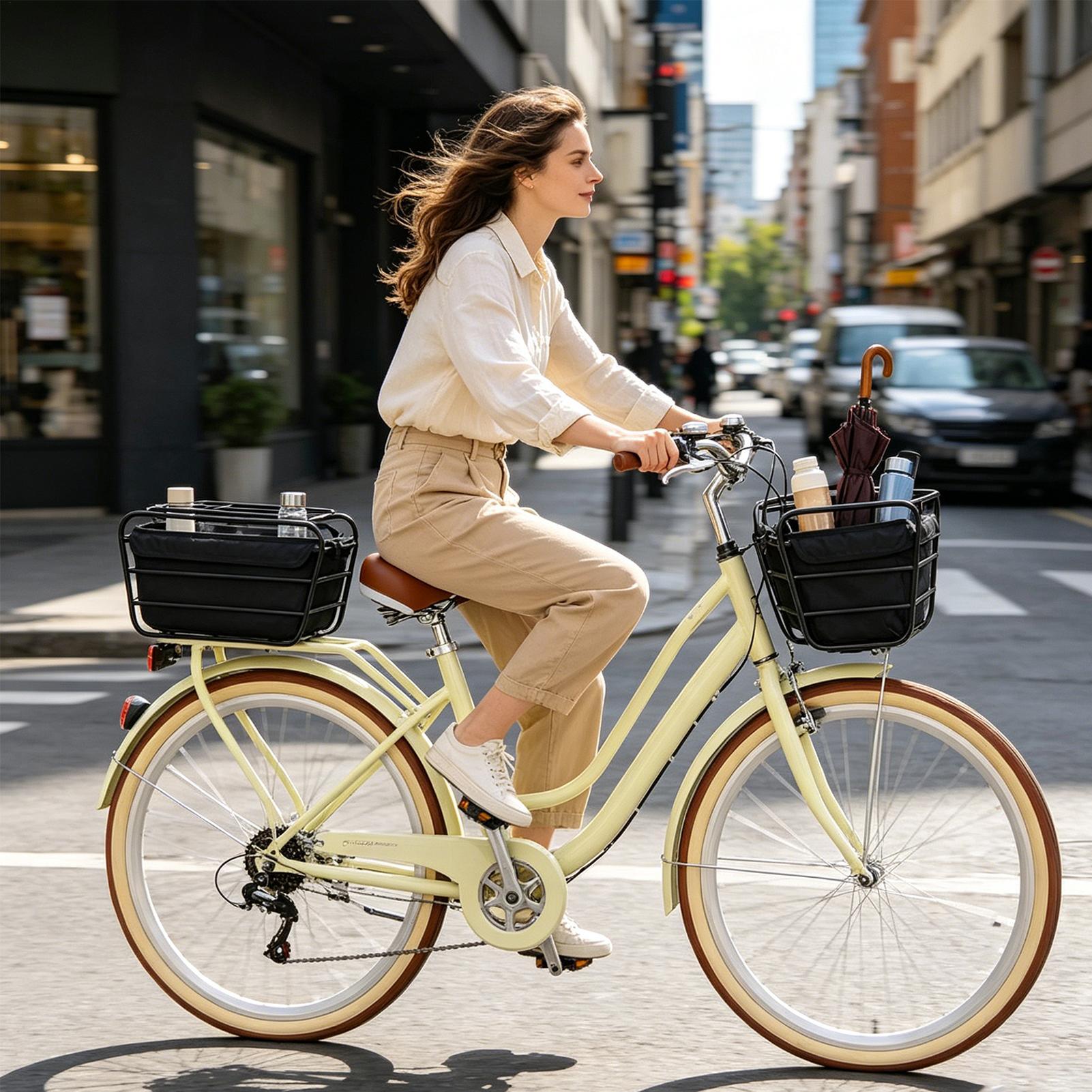 سلة دراجة كبيرة الحجم وعالية ا - مراجعة Cycling Commute وسعره