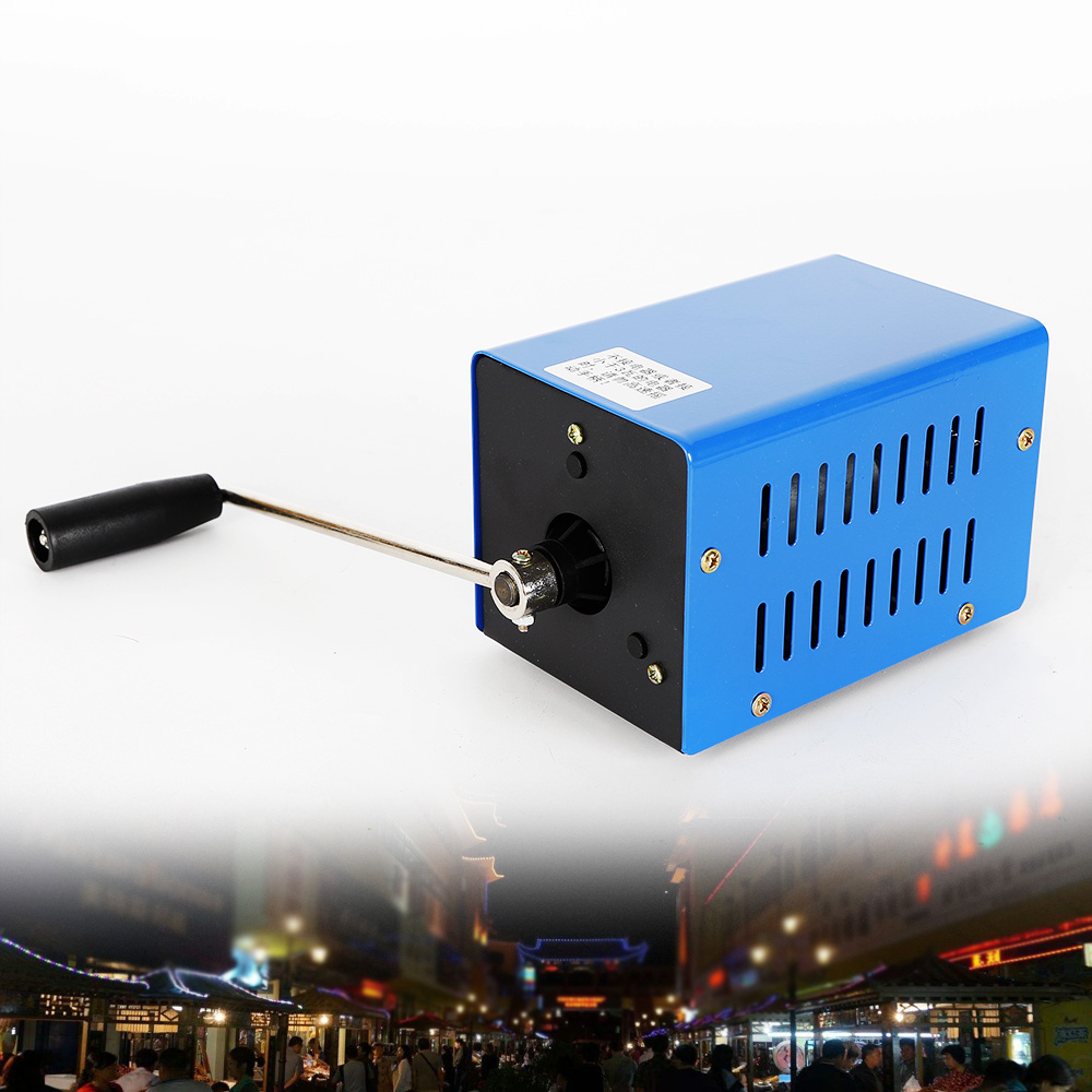 مولد شاحن كرنك يدوي متعدد الوظ - مراجعة Usb Charger Dynamo وسعره