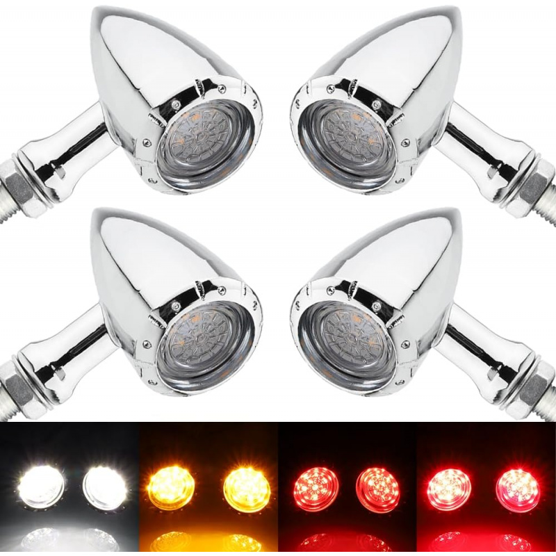 دراجة نارية رصاصة LED الجبهة ا - مراجعة Bike Light Front Rear وسعره