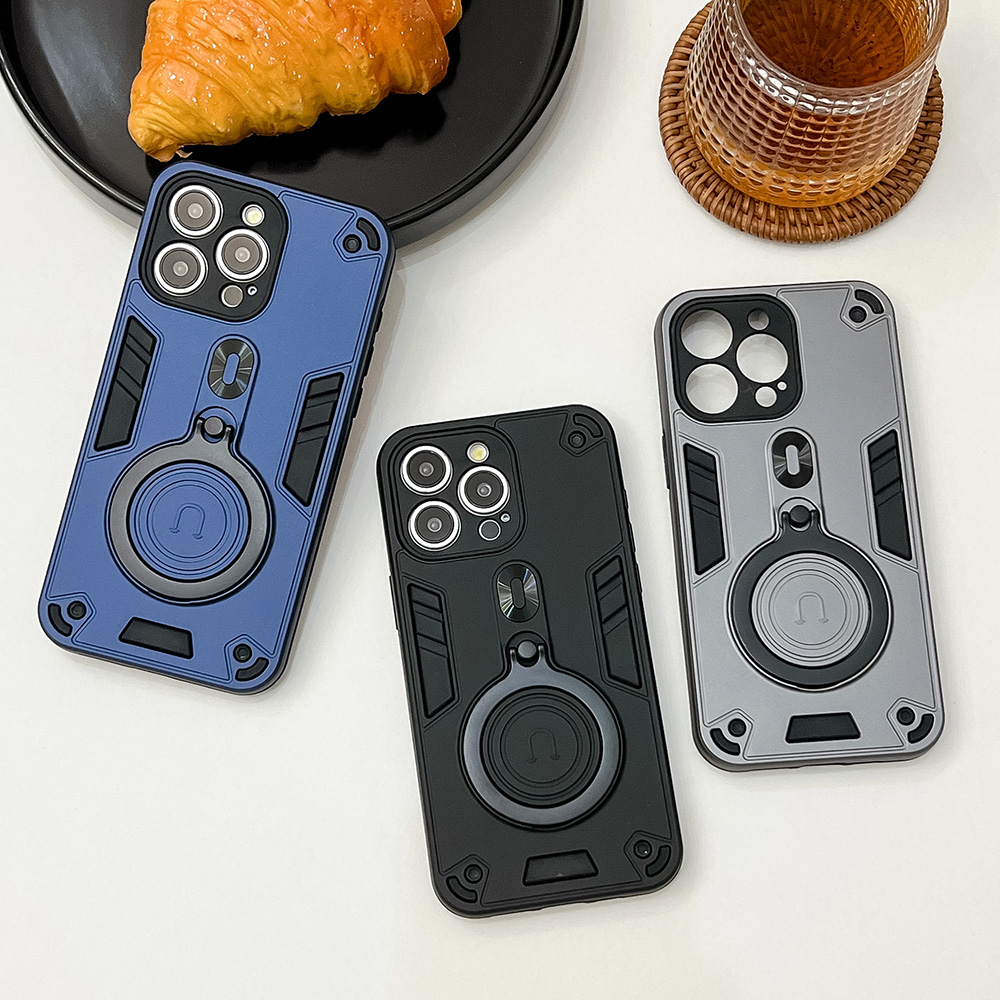 غطاء هاتف مغناطيسي مع حامل دائ - مراجعة Kickstand Adjustable وسعره