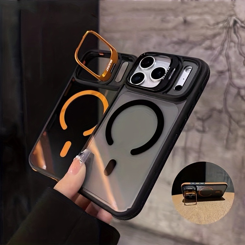 حافظة هاتف فاخرة شفافة غير لام - مراجعة Kickstand Adjustable وسعره