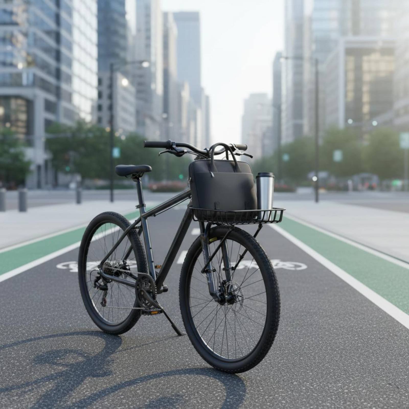 سلة أمامية من الألومنيوم خفيفة - مراجعة Cycling Commute وسعره