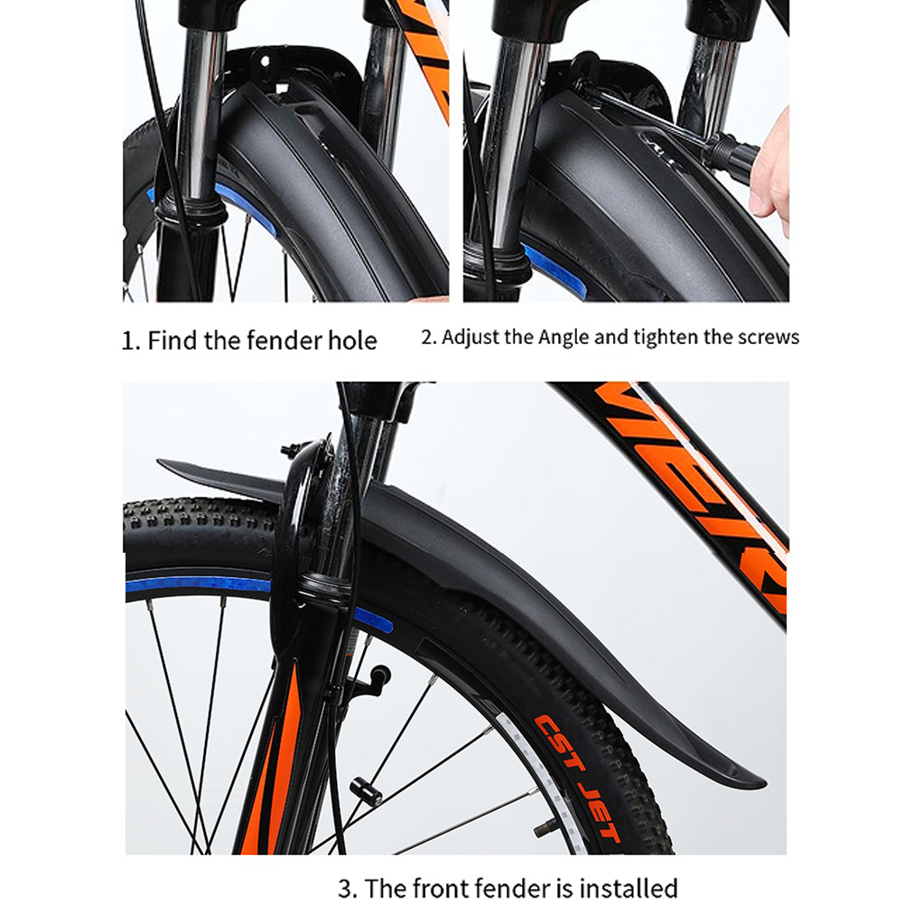 دراجة هوائية جبلية درابزين مجم - مراجعة Fender Mudguard Set وسعره