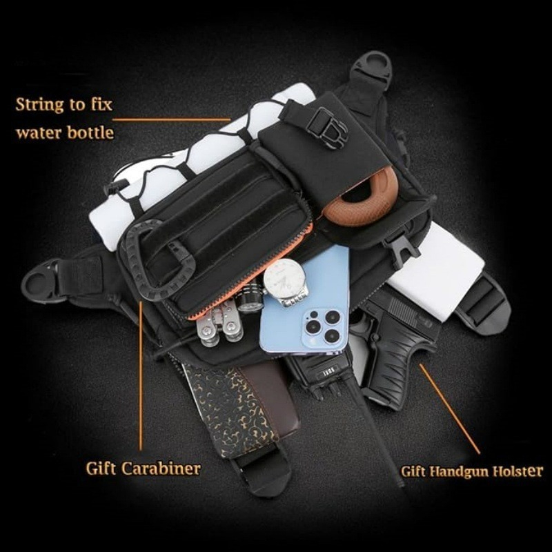 حقيبة الصدر التكتيكية للرجال س - مراجعة Cycling Commuter Backpack Waterproof وسعره