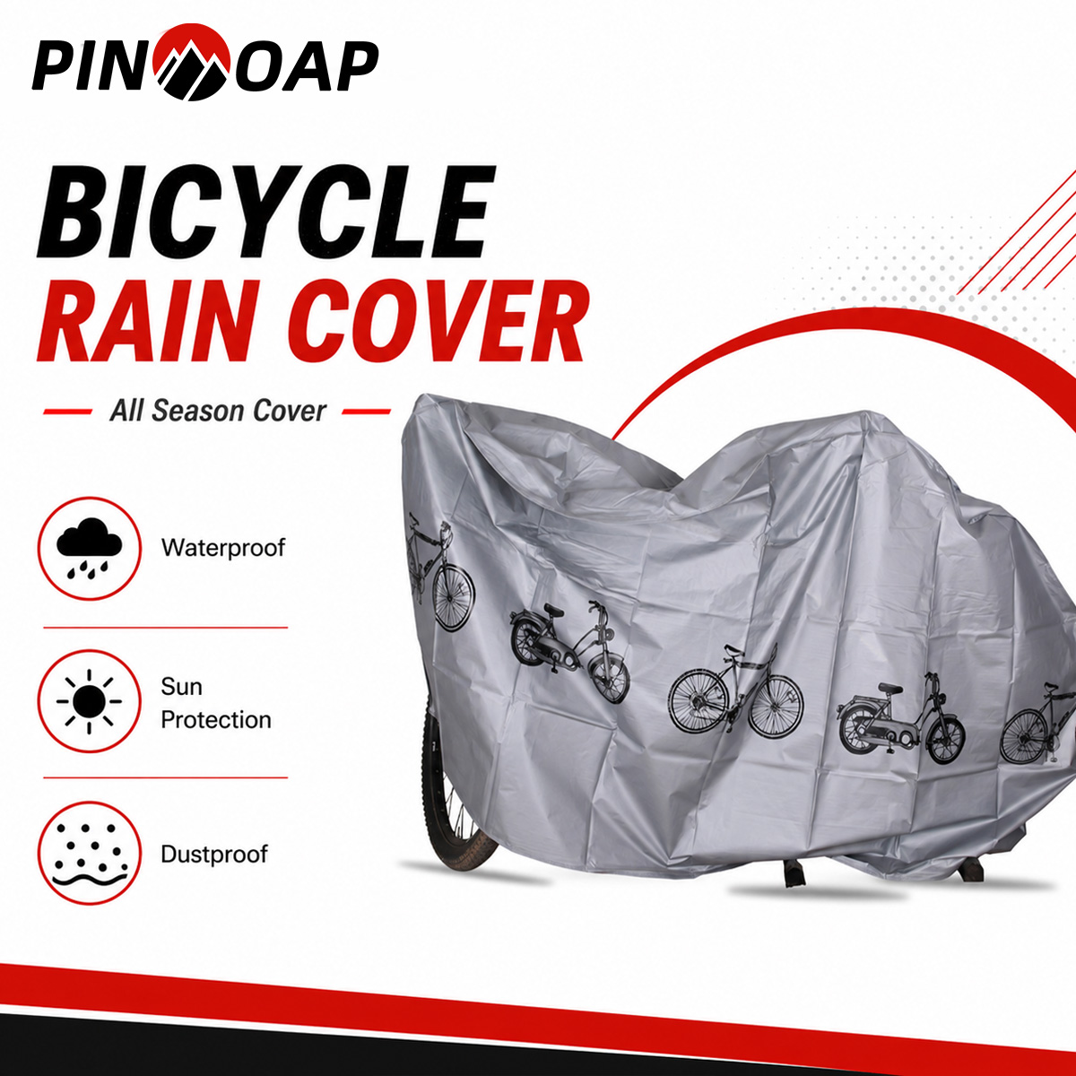 غطاء دراجة هوائية عالمي مقاوم  - مراجعة Cycling Commuter Backpack Waterproof وسعره
