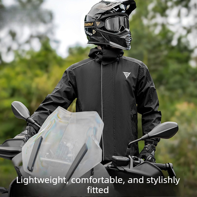 بدلة مطر للدراجات النارية، ستر - مراجعة Cycling Commute Rain وسعره