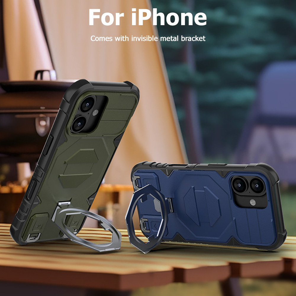 حافظة هاتف مغناطيسية بحلقة وحا - مراجعة Kickstand Adjustable وسعره