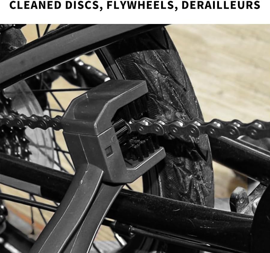 قطعتان من فرشاة تنظيف سلسلة ال - مراجعة Grease Waterproof Bike وسعره