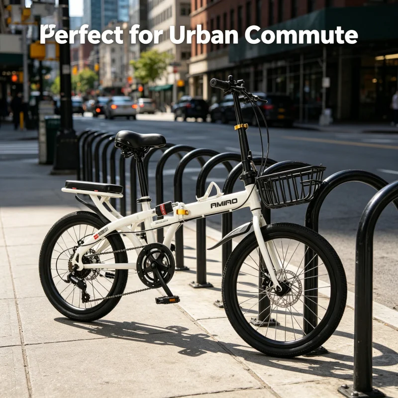 دراجة قابلة للطي خفيفة الوزن ل - مراجعة Commuter Biking وسعره