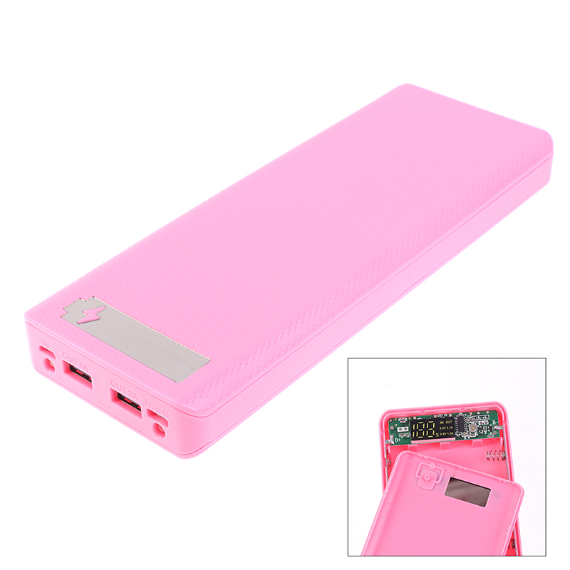 5x18650 Powerbank المحمولة Pov - مراجعة Usb Charger Dynamo وسعره